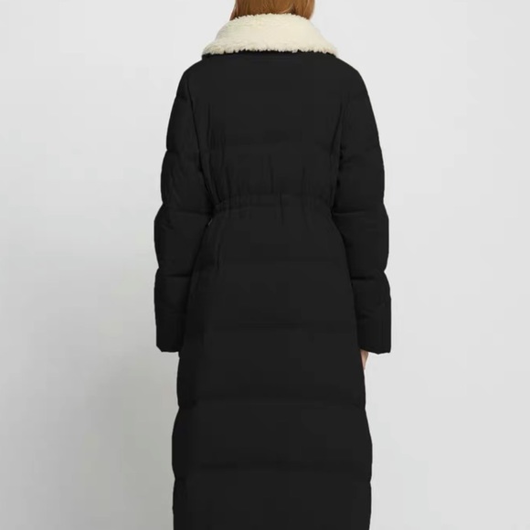 Carven black down coat - Picture 3 of 10